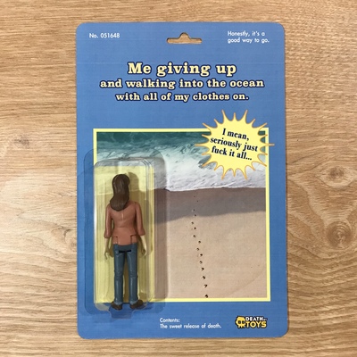 Giving Up Action Figure - Female (One-Off)