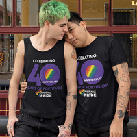 Phoenix Pride  2020 Official Tank Top, Raerback Black - Thumbnail 4