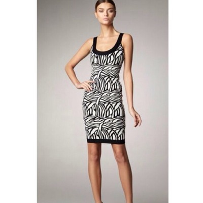 Herve leger jacquard dress