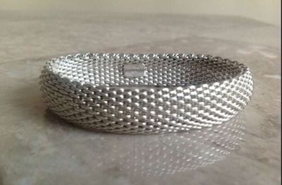 100 % Authentic Tiffany & Co Mesh Bracelet 
