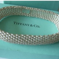100 % Authentic Tiffany & Co Mesh Bracelet  - Thumbnail 1