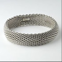100 % Authentic Tiffany & Co Mesh Bracelet  - Thumbnail 3