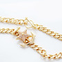 Star Anchor Heavy Chain Necklace - Thumbnail 1