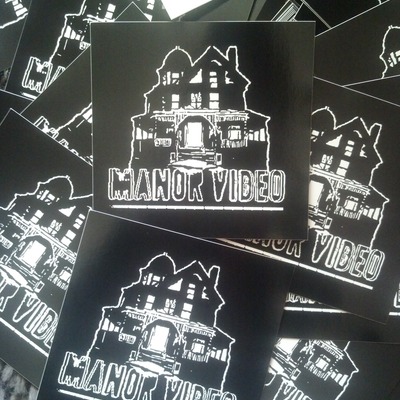 Manor video sticker
