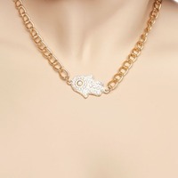 Haniya Gold Chain Necklace - Thumbnail 1