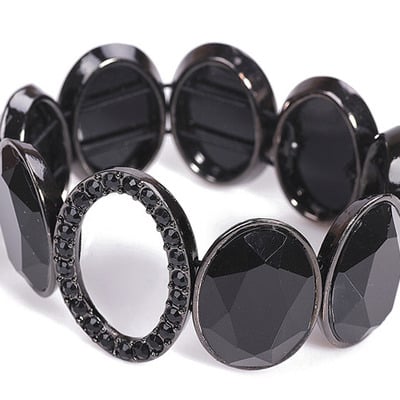 Oval style acrylic fashion bracelet