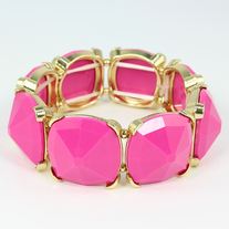Bachlorette Bash Bracelet in Neon Pink