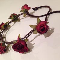 Oh So Rosy Bun Crown - Thumbnail 1