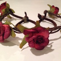 Oh So Rosy Bun Crown - Thumbnail 2