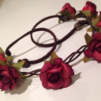 Oh So Rosy Bun Crown - Thumbnail 3