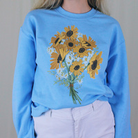 Sunny Bouquet Pullover  - Thumbnail 2