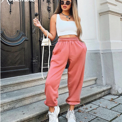 Casual wide leg baggy pencil pants  - Thumbnail 2