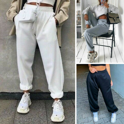 Casual High Waist Harem Pants
