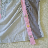 Girls Baby Phat Grey/Pink Shirt - Thumbnail 1