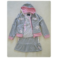 Girls Baby Phat Grey/Pink Shirt - Thumbnail 4