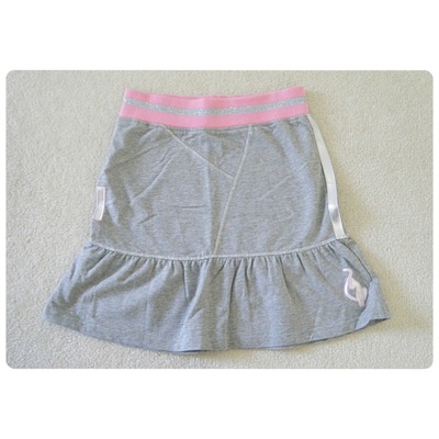 Girls baby phat grey/pink skirt