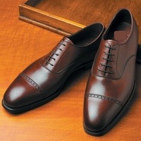 Handmade Men formal Shoes Men brown Oxford Shoes, Men dress shoes, Leather shoes - Thumbnail 1