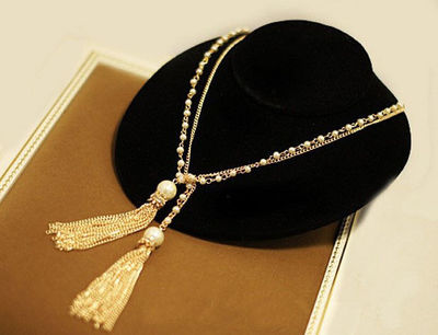 Sheetal Tassel Necklace