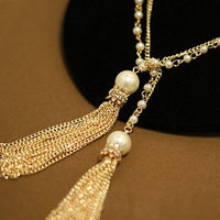 Sheetal Tassel Necklace - Thumbnail 1