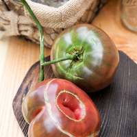 Black Krim Heirloom Tomato Premium Seed Packet - Thumbnail 1