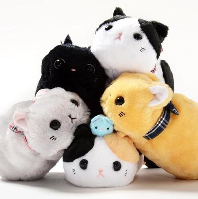  Cartoon Cat Plush Pencil Case 