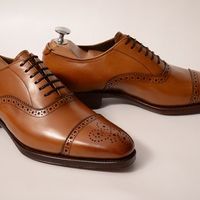 Men formal shoes, Men brown brogue shoes, Men dress shoes - Thumbnail 1