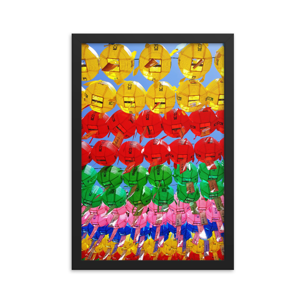 Framed poster on Storenvy