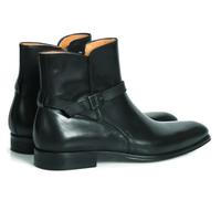 Handmade black jodhpurs Boots, Men black ankle Boots, Men genuine Leather Boot - Thumbnail 2