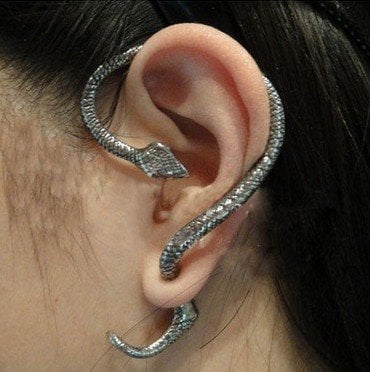 Snake earring
