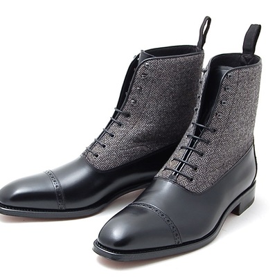 Handmade boots for men, men cap toe formal boots, men two toned boots, men boots - Thumbnail 5