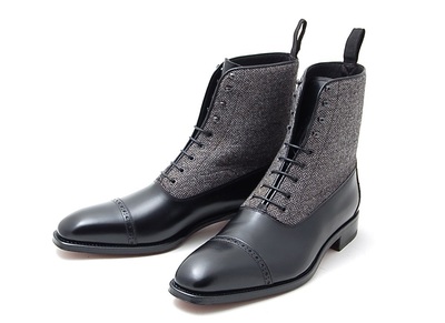 Handmade boots for men, Men cap toe formal boots, Men two toned boots, Men boots