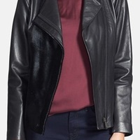 Women Genuine Leather with Zipper Closure - Black - Thumbnail 3