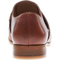 Handmade Men Brown leather shoes moccasins, Men Brown dress shoes, Men handmade shoes - Thumbnail 2