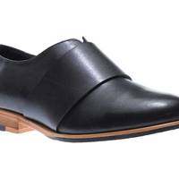 Handmade Men Black leather shoes moccasins, Men black dress shoes, Men handmade shoes - Thumbnail 1