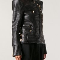 Women Black leather jacket, Leather jackets for women, Women fashion jackets - Thumbnail 2