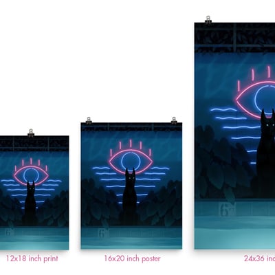 Forgotten pool - print