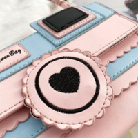 Dreamy Pastel Aesthetic Small Camera Purse with long chain - Thumbnail 2
