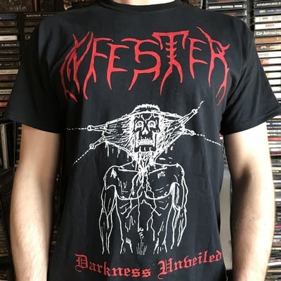 Infester - "darkness unveiled" t-shirt
