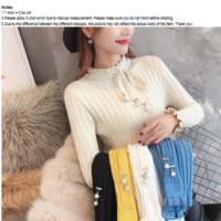 Chic Knitted Long Sleeve Top - Thumbnail 4