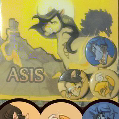 Asis - button set