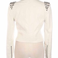 Spike Studded Collar jacket - Thumbnail 1