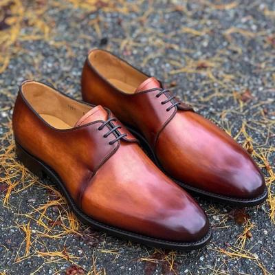 Handmade men two tone wingtip cap toe boots leather boot, men ankle shoes