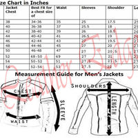 New Customized Mens Handmade Black Red Super Man Style Biker Leather Jacket - Thumbnail 2