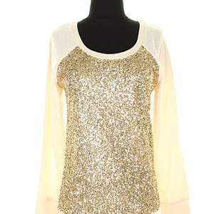 Sparkly Sequins Top