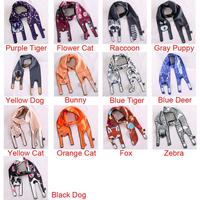3D Cute Animal Scarf Bag Silk Scarf  - Thumbnail 2