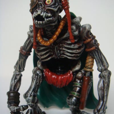 Custom painted skeleton warriors: dagger