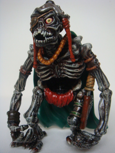 Custom painted skeleton warriors: dagger