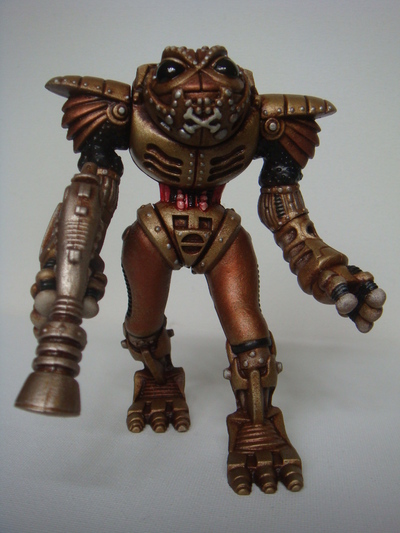 Custom painted toad borg