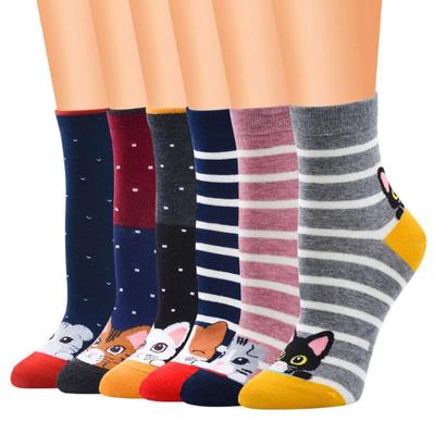 Kawaii Cat Cotton Socks 