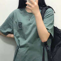 "THISISNEVERTHAT" OLIVE T SHIRT - Thumbnail 2